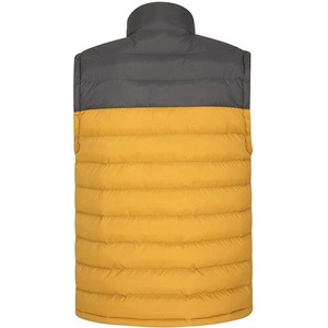 2025 nuevo diseño OEM personalizado sin mangas burbuja chalecos invierno prendas de vestir utilidad chaqueta Gilet negro gimnasio correr hombre Puffer chaleco - Product Image 5