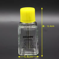 100% métal pompe ESD matériaux 120ml verre Nail Art pompe alcool bouteille distributeur carré ongles presse en gros distribution bouteille
