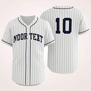 Mode OEM, maillot de baseball personnalisé par sublimation pour hommes, maillot de baseball personnalisé vierge personnalisé - Product Image 4