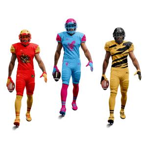 Personalizar fútbol americano Jersey impresión por sublimación completa aparejos sarga Panel malla diseño hombres equipo fútbol Jerseys - Product Image 4