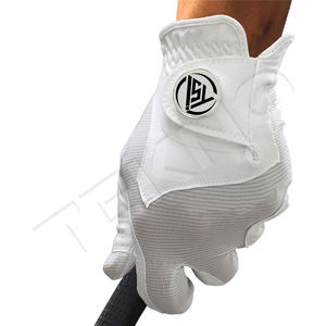 Gants de golf avec étiquette de logo personnalisée aux couleurs personnalisées Hyper touch Pro Gant de golf pour hommes droitiers Cabretta Leather Golfing - Product Image 3