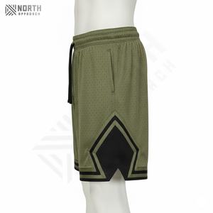 Shorts de sport décontractés pour hommes, vêtements de sport, fitness, entraînement, compression, course à pied, respirant, séchage rapide, tissu en toile de haute qualité - Product Image 6