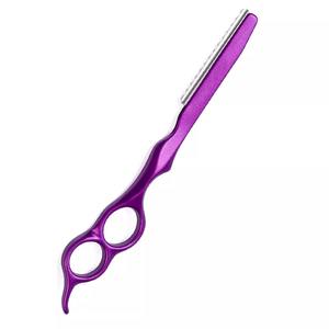 Ensemble de rasoirs à lame unique en acier inoxydable de précision de qualité professionnelle, durable, non jetable, outil de coupe de cheveux de haute qualité - Product Image 2