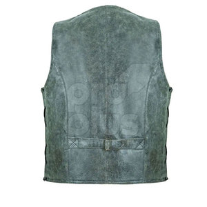 Chaleco de Cuero Transpirable Informal para Hombre, Venta Caliente, Ajuste Delgado, Personalizable, Ligero, Alta Calidad, al por Mayor - Product Image 3