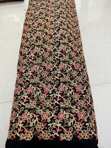 Fourniture d'usine en gros de tissu de travail Kashmiri lourd en fausse georgette pour la fabrication de costumes pour femmes de l'exportateur indien - Product Image 6