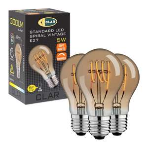 Bombilla LED Vintage A60 de 5W, Luz Regulable, Diseño Retro Elegante - Product Image 1