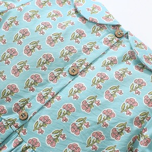 เดรสยาวถึงเข่าสำหรับเด็กผู้หญิงชุดเดรสโพลีเอสเตอร์/ ผ้าฝ้ายระบายอากาศได้ดี - Product Image 6