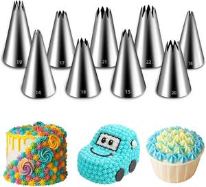 Boquillas de Acero Inoxidable OEM para Decoración de Pasteles, Tamaño Pequeño, para Herramientas de Repostería - Product Image 1