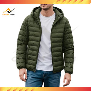 OEM ODM acepta chaqueta acolchada ligera de alta calidad al por mayor con capucha fabricante de prendas de vestir exteriores resistentes al agua en Pakistán - Product Image 3