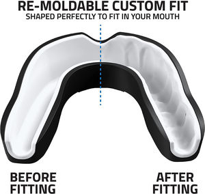 Protector Bucal de Boxeo de Silicona Ecológico de Alta Calidad en Oferta con Logotipo Personalizado, Tamaño Personalizado y Empaque de Marca Privada - Product Image 4