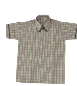 Vente en gros d'uniforme scolaire unisexe à logo personnalisé chemises avec poche modèle fantaisie de haute qualité - Product Image 4