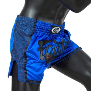 Shorts de boxe Muay Thai sur mesure, en satin athlétique, légers, pour entraînement et kickboxing, pour hommes - Product Image 2