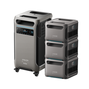 ส่วนลดจากโรงงาน SOLIX F3800 Plus แบตเตอรี่เสริม 3 เท่า แผงโซลาร์เซลล์ แหล่งพลังงาน MPPT Pure Sine Wave สำหรับบ้าน 1000W/2000W/3000W - Product Image 1