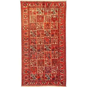 Alfombra persa Bakhtiar única de su tipo, 9'7 x 5'1 - Product Image 1