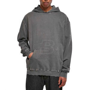 Dernier modèle de sweats à capuche en détresse pour hommes Vêtements de rue d'hiver Col à capuche Vente en gros au Pakistan au meilleur prix - Product Image 1