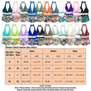 Conjunto de Bikini acolchado con realce de playa de verano para mujer, pantalones cortos para niño, traje de baño de 2 piezas con joyería de cristal, traje de baño de Color en contraste - Product Image 3