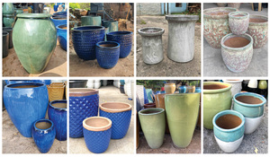 กระถางดอกไม้เซรามิกเคลือบเงาทันสมัยจากบริษัทโกล ขายส่ง หลายขนาด สำหรับใช้ในบ้านและสวน เป็นมิตรกับสิ่งแวดล้อม น้ำหนักเบา เหมาะสำหรับปลูกต้นไม้ในร่ม - Product Image 4