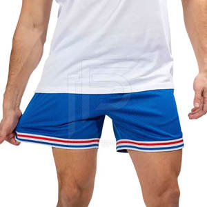 Unisex <b>Men's</b> High Street Style Athletic Mesh <b>Shorts</b> Custom 5-Inch Inseam Drawstring Solid Summer Running Gym Sweat <b>Shorts</b> - Product Image 3