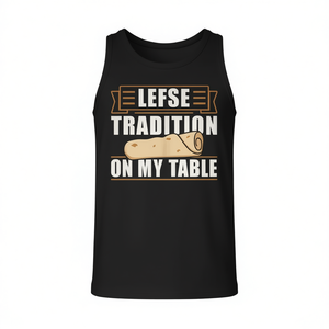 Maglietta a maniche lunghe con stampa della tradizione culinaria norvegese Lefse, prodotto promozionale - Product Image 2