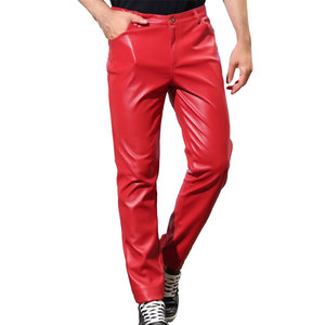 Pantalons en cuir pour hommes, best-sellers, résistants, légers, en stock - Product Image 1