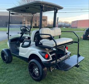 Carrito de palos de golf de mejor rendimiento para turismo de ocio, carritos de golf de 4-8 pasajeros a la venta con tablero, compra de carritos de golf baratos - Product Image 3