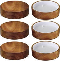 Meilleur couvercle de bocal Mason en érable, remplacement à vis du Vietnam, nouveau couvercle personnalisé en bois massif, bambou, acacia, PP, pour bocal en verre à large ouverture, qualité alimentaire 25,4 mm