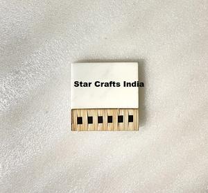 Posavasos de madera de tendencia superior con diseños de ratán, Color de forma de tamaño personalizado para posavasos de taza de piedra de té para Decoración de mesa de hogar/Oficina - Product Image 5