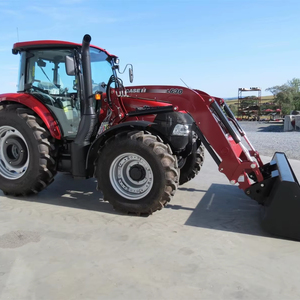 2024 para Case IH Farmall 120C 4WD Tractor de ruedas con minicargador de fijación rápida con bomba de componentes centrales y motor de caja de cambios - Product Image 1