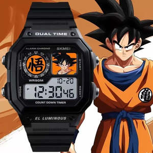 Reloj Digital Resistente al Agua de Dragon Ball Son Goku - Product Image 3
