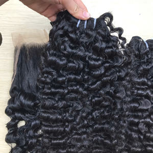 นามสกุลผมเวียดนามหยิกพม่าที่งดงามจาก8 "ถึง32" - Product Image 2