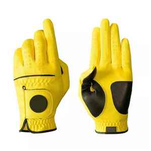 Gants de golf pour hommes en gros, résistants à l'usure, en PU, avec sangle de poignet réglable et antidérapants pour usage sportif - Product Image 6