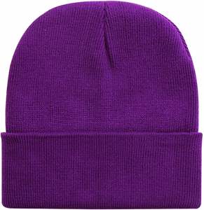 Gorros de punto elásticos a granel Jacquard Unisex de tendencia 100% gorros de invierno de lana para ropa de playa cálida para compradores mayoristas - Product Image 2