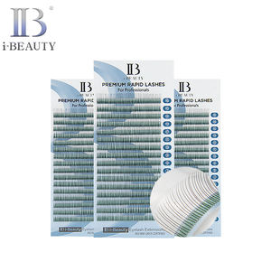Extensiones de Pestañas i-Beauty - Pestañas Rápidas Premium Ib SP-R Corea del Sur Ibeauty Hechas a Mano de Alta Calidad - Product Image 1