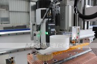 Machine de découpe CNC ATC pour le travail du bois, idéale pour la fabrication de placards - Vente chaude