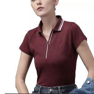 New Arrival Hot Slim Fit <b>Ladies</b> <b>Polo</b>-<b>shirts</b> Short Sleeve Women <b>Polo</b> <b>Shirts</b> Custom Women <b>Polo</b> <b>Shirts</b> 2026 - Product Image 2