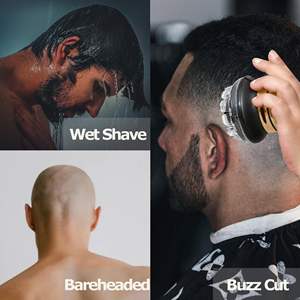 Kit de coupe de cheveux sans fil professionnel pour hommes, tondeuse à cheveux circulaire automatique, écran LED, lame en acier inoxydable, tondeuse à cheveux - Product Image 3