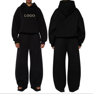 Hiver Hommes Tech Fleece Hooded Sweater Set Long Sleeve Casual Sportswear Tracksuit Digital Printed Sweatshirt Suit - Product Image 1