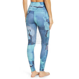 Leggings pour femmes en coton 100% respirant, taille mi-haute, couleur unie, style personnalisé, fabriqué au Pakistan - Product Image 3