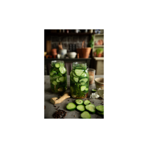 Pepinos dulces en escabeche de estilo sureño con un toque de semilla de mostaza y miel - Product Image 2