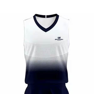 Uniforme de volleyball imprimé de logo personnalisé de haute qualité uniforme de volleyball 100% polyester matériel vêtements de sports de plein air - Product Image 4