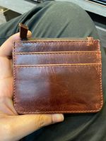 Dompet Kartu Kulit Asli Motif Buaya Tipis Minimalis Anti RFID Tanpa Penutup Dapat Disesuaikan 30mm