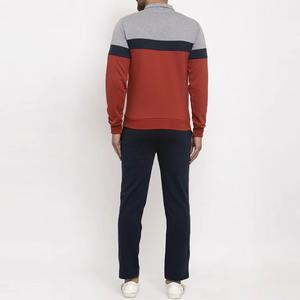 Survêtement d'entraînement deux-pièces pour hommes vêtements de sport personnalisés pour le jogging d'hiver prix de gros OEM imprimé personnalisable - Product Image 3