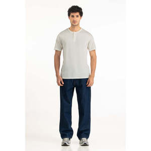T-shirt de fitness en maille coupe classique 200 grammes avec impression DTG personnalisée, modèle uni MN-TS-SS26-014-A, sérigraphie - Product Image 6