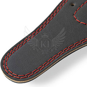 Cinturón de gimnasio ajustable protector de cuero genuino personalizado cinturón de gimnasio hecho a medida en stock - Product Image 2