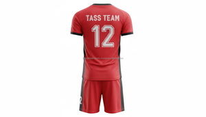 Uniformes de football pour hommes de haute qualité avec logo personnalisé, 100% polyester, séchage rapide, respirant, col en V, dernier design, ensembles de football - Product Image 4