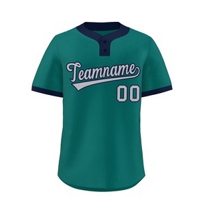 Vente en gros de maillots de baseball vierges avec impression de logo personnalisé uniformes de sport chemises uniformes d'équipe imprimés par sublimation - Product Image 3