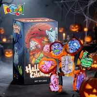Bonbons à mâcher personnalisés en gros de 6g, type Millions, friandises effrayantes pour Halloween, fabricant chinois, bonbons Halal en vrac