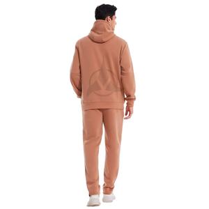 ชุด100% มีฮู้ดและกางเกงวอร์มผ้าฝ้ายหนาสำหรับผู้ชายพิมพ์ลายพัฟสำหรับทั้งชายและหญิงชุดวอร์มสำหรับ2025 - Product Image 2