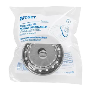 Cesto Foset in acciaio inossidabile 6 unità Per scatola Per accessorio lavello da cucina da 3 1/2