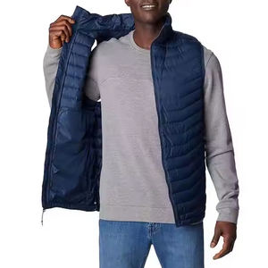 OEM Service Design Your Own <b>Men</b> Puffer <b>Vest</b> High Quality Fashion Wear Puffer <b>Vest</b> Made In Pakistan - Product Image 4